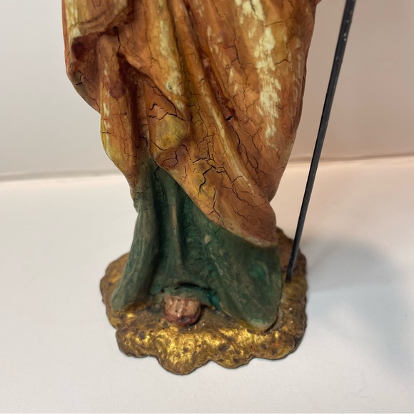 Department 56 Renaissance Nativity  Set 2 Pieces ~10” As Is! Please Read - Picture 10 of 16